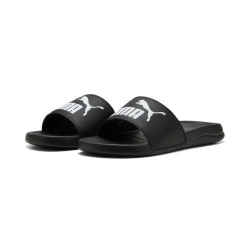 Puma, Puma Popcat 20 Pantoletten - Black + White EU40.5 Herren