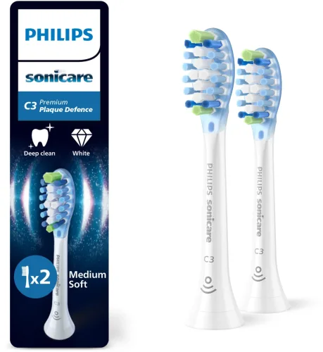 Philips, Philips Aufsteckbürste "Sonicare Premium Plaque Defence 2 Stück"