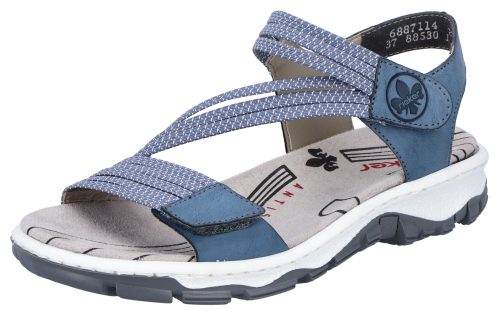 Rieker Riemchensandale Sommerschuh, Sandalette, Klettschuh, im Sportslook