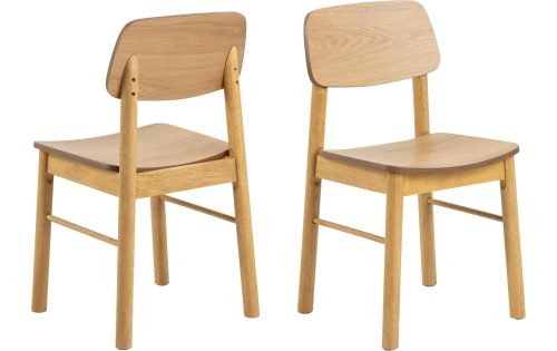 mutoni - Esszimmerstuhl Lorendale natur (1 Stück), One Size, Braun