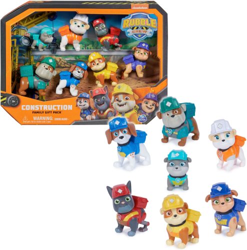 Rubble & Crew - Spielfiguren-Geschenkset mit 7 Hundefiguren zum Sammeln