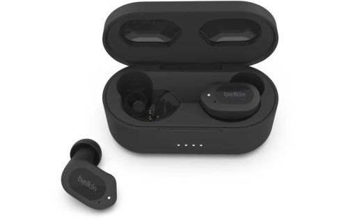 Belkin - Belkin SOUNDFORM Play Kopfhörer Kabellos im Ohr AnrufeMusik USB Typ-C Bluetooth Schwarz