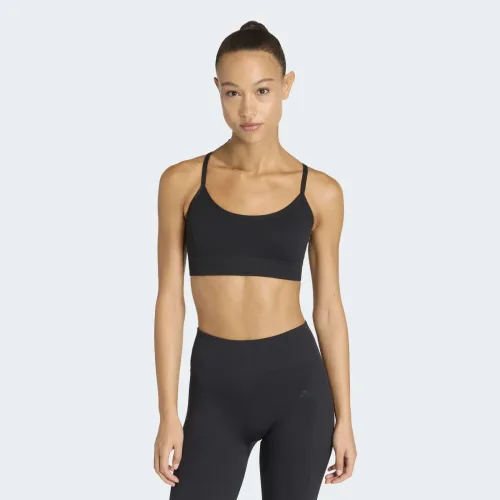 adidas performance, adidas Performance Sport-BH "WORKOUT ESSENTIALS KNIT LIGHT SUPPORT PADDED BH"