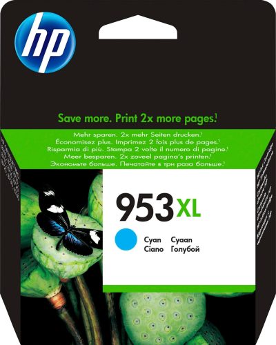 HP, HP 953XL Original Tintenpatrone F6U16AE Cyan