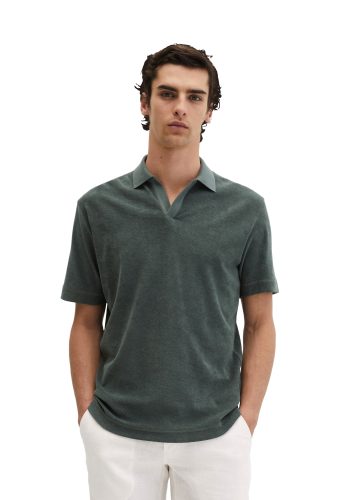 Marc O'Polo, Marc OPolo Poloshirt regular aus weichem Jersey-Frottee