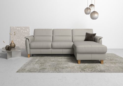 HOME AFFAIRE, Home affaire Ecksofa »Palmera«, Federkern, wahlweise mit Bettfunktion und mit/ohne Bettkasten