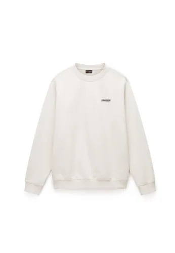 NAPAPIJRI - Sweatshirt B-SMALL BOX C, für Herren, Écru, Größe M