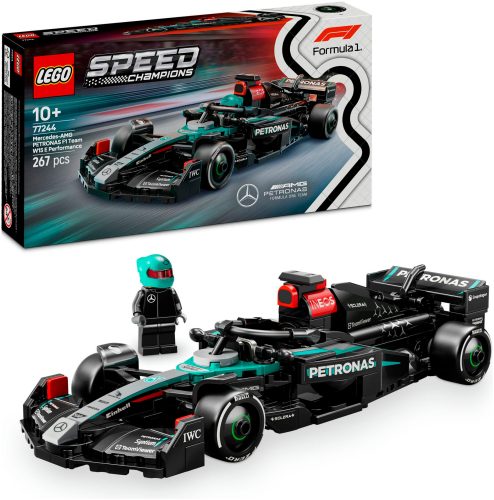 LEGO, 77244 Speed Champions Mercedes-AMG F1 W15 Rennauto, Konstruktionsspielzeug