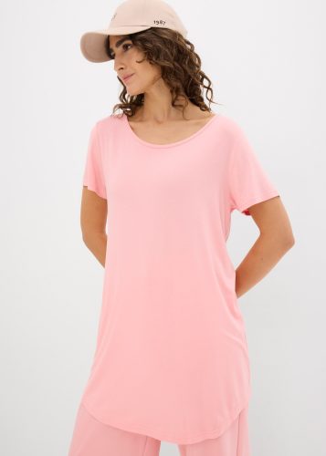 bonprix Longshirt bequeme Passform, perfekt zu Leggings und schmalen Hosen