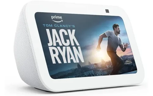 Amazon, AMAZON Echo Show 5 (3. Gen.) Alexa-Smart-Display mit Smart-Home-Hub (44-mm-Breitbandlautsprecher), Weiss
