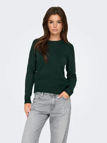Only, Only - Pullover, für Damen, Smaragdgrün, Größe XL