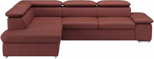 Sit & More, sit&more Ecksofa "Valantine L-Form, B: 272 cm" mit Arm- & Kopfteilverstellung, optional mit Schlaffunktion