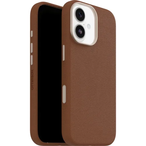 Otterbox, Otterbox Handyhülle "Symmetry Series Cactus Leather mit MagSafe für Apple iPhone 17" Apple iPhone 17 Backcover, Schutzhülle, Handyschutzhülle, Case, Schutzcase, stossfest