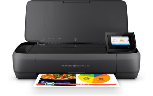 HP, HP Officejet 250 A2 3-in-1 Farbtintenstrahldrucker mit kabelloser Druckfunktionen