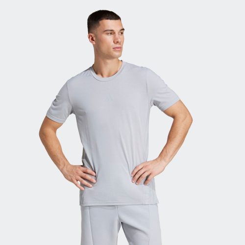 adidas - T-Shirt, kurzarm, für Herren, Silber, Größe XXL