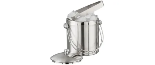 Aps, Eiseimer doppelwandig, D12cm, H14cm mit Zange