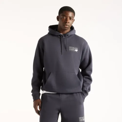 New Balance, New Balance Kapuzensweatshirt "REIMAGINED FLEECE HOODIE", aus Baumwolle und Polyester, in den Grössen S bis XXL
