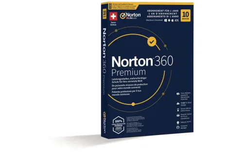 Symantec, Symantec - Norton 360 Premium 75gb 10dev., Norton Security