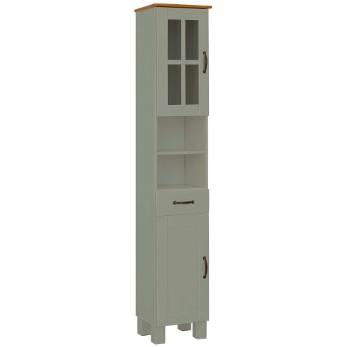HOME AFFAIRE, Home affaire Hochschrank »Rodby«, FSC®-zertifiziertes Massivholz, Breite 33cm, Höhe 180cm