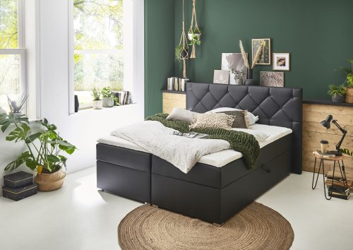 ATLANTIC HOME COLLECTION, ATLANTIC home collection Boxbett, mit XXL-Bettkasten und Topper