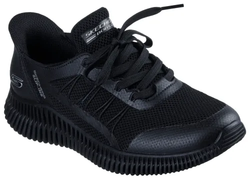 Skechers, Skechers Sneaker "BOBS GEO LITE" Praxischuh, Freizeitschuh, Komfortschuh mit Slip-ins