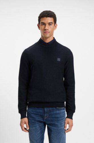 BOSS ORANGE, BOSS ORANGE - Pullover, für Herren, Dunkelblau, Größe S