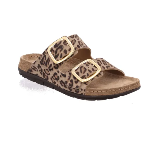 Rohde, ROHDE Offener Hausschuh, Damen , Beige 37