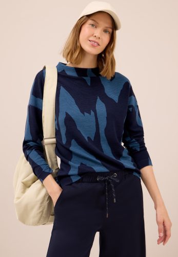 Cecil Sweatshirt, mit All-Over Print