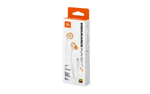 JBL, JBL Endurance Run 3C USB-C, In-ear Sport-Kopfhörer Schwarz/Grau