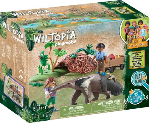 PLAYMOBIL, Playmobil® Wiltopia Ameisenbärpflege 71012