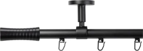 Sn Deco Group, SN DECO GROUP Gardinenstange "Gardinenstange Innenlauf Nancy Ø 19 mm, 1-läufig, Fixmass, verschraubt" Ø 19 mm Fixmass;kürzbar