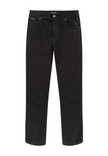 Wrangler, Wrangler - Jeans, Regular Fit, für Herren, Black, Größe W33/L30