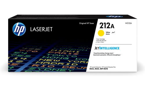 HP, HP 212A Original Tonerkartusche W2122A Gelb