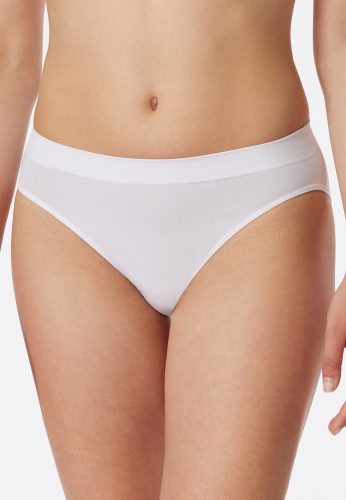 Schiesser - Classic Seamless Rio Slip, für Damen, Weiss, Größe XXL