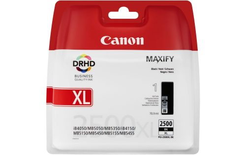 Canon, CANON Tintenpatrone XL schwarz PGI-2500XLBK MAXIFY MB5050/MB5350 70,9ml