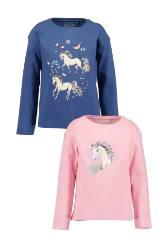 BLUE SEVEN, Blue Seven Langarmshirt Baumwolle