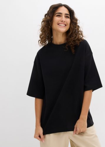 bonprix Oversize-Shirt mit Oversize-Schnitt, aus schwerer Baumwolle, in Grössen bis XXL