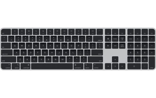 Apple - Kabellose Tastatur, Magic Keyboard with Touch ID and Numeric Keypad for Mac, Black