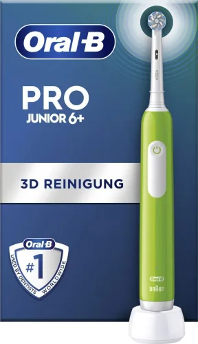Oral-B, Oral-B Pro Junior 6+ 743027 Elektrische Kinderzahnbürste Grün