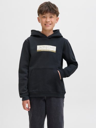 JACK & JONES JUNIOR, Jack & Jones Junior Kapuzensweatshirt »JORINWOOD BLOCK BRANDING SWEAT NOOS JNR«