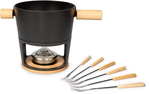Stöckli - Käsefondue-Set, 21cm, Black