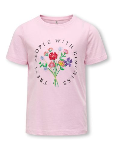 KIDS ONLY, KIDS ONLY Kurzarmshirt »KOGEMMA REG S/S FLOWER TOP BOX JRS«
