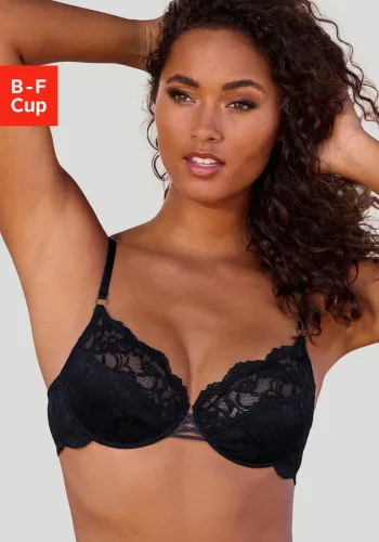 Lascana, LASCANA Bügel-BH in einem aufregenden Leo-Look, sexy Dessous