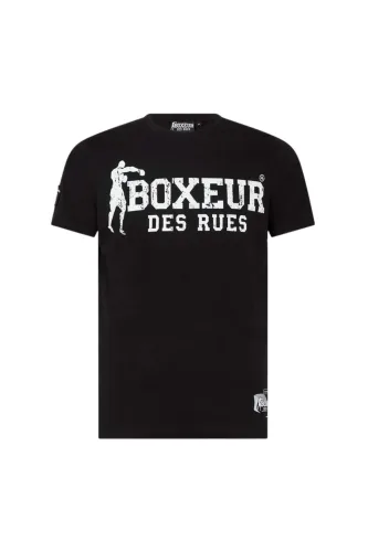 BOXEUR DES RUES - T-Shirt T-Shirt Boxeur Street 2, für Herren, Schwarz, Größe S
