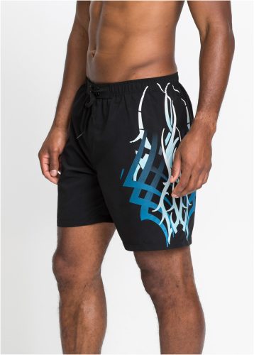 bonprix Badeshorts elastischer Bund mit Ösen und Bindebändern, mit separater Münztasche
