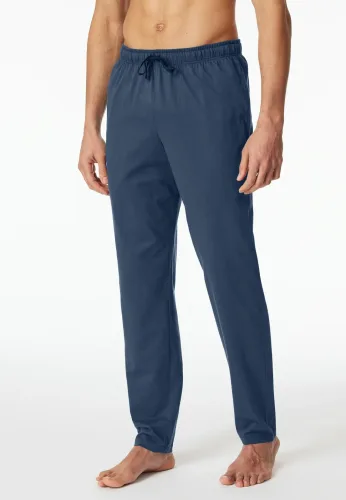 Schiesser, Schiesser -  Pyjamahose Mix + Relax, für Herren, Blau, Größe 56