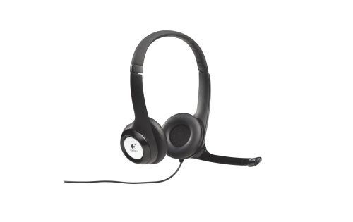 Logitech, Logitech H390 - PC Headset (Kabelgebunden, Binaural, On-ear, Schwarz)