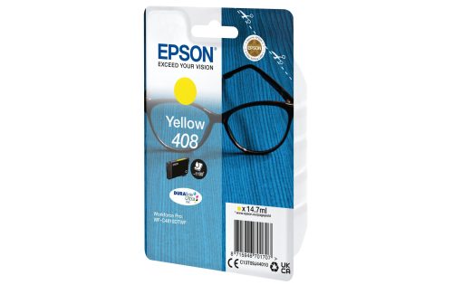 Epson, EPSON Tintenpatrone 408 yellow T09J44010 WF-C4810DTWF 1100 Seiten