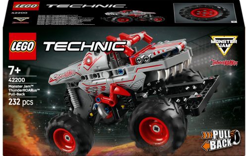 LEGO, 42200 Technic Monster Jam ThunderROARus, Konstruktionsspielzeug