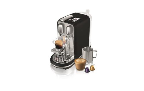 Sage, Sage Creatista Plus Black Truffel Nespressomaschine – Nespresso Maschine Original – schwarz matt